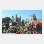 Kasteel Penrhyn, Wales Rechthoekige Sticker (Voorkant)