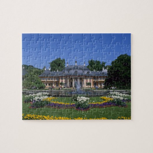 Kasteel Pillnitz, Dresden, Saksen, Duitsland Legpuzzel (Horizontaal)