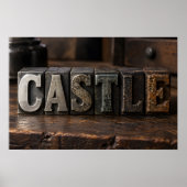 Kasteel Poster (Voorkant)