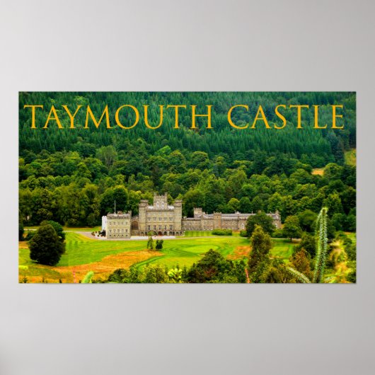 kasteel poster (Voorkant)