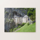 Kasteel Predjama, Slovenië Legpuzzel (Horizontaal)