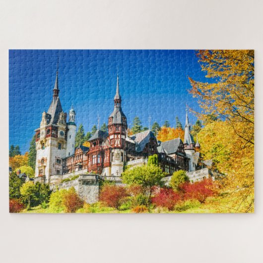 Kasteel Puzzle Peles Legpuzzel (Horizontaal)