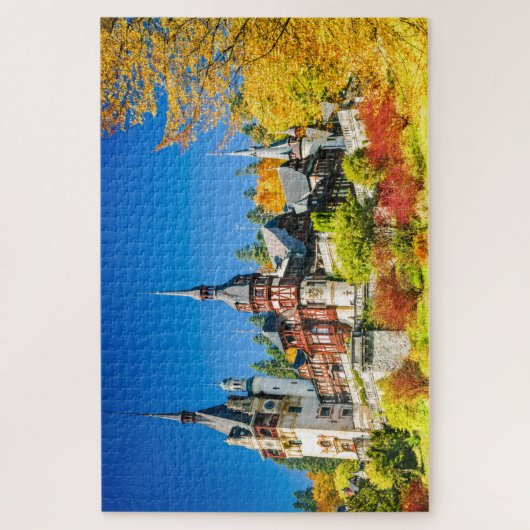 Kasteel Puzzle Peles Legpuzzel (Verticaal)