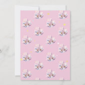 Kasteel regenboog harten sterren verjaardag kaart (Achterkant)