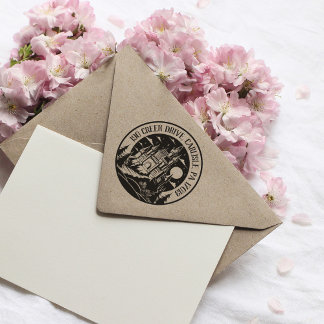 Kasteel Retouradres Stempel Voor Sprookjeshuwelijk