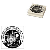 Kasteel Retouradres Stempel Voor Sprookjeshuwelijk (Gestempeld)