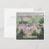 Kasteel Retro Neuschwanstein in Duitsland (Voorkant / Achterkant)