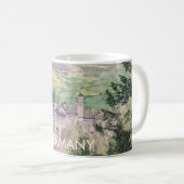 Kasteel Retro Neuschwanstein in Duitsland Koffiemok (Voorkant rechts)