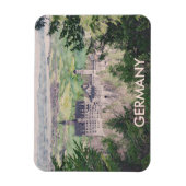 Kasteel Retro Neuschwanstein in Duitsland Magneet (Verticaal)