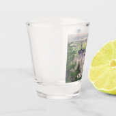 Kasteel Retro Neuschwanstein in Duitsland Shot Glas (Links)