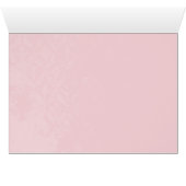 Kasteel Roze Roze Kroonluchter Trouw Uitnodigingen (Binnen Horizontaal (Onder))