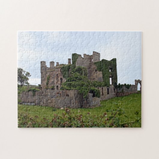 Kasteel ruïnes puzzel (Horizontaal)