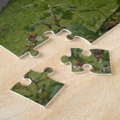Kasteel ruïnes puzzel legpuzzel (Zijkant)