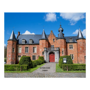 Kasteel Rumbeke, België Perfect Poster