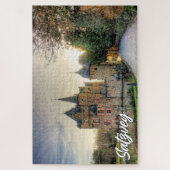 Kasteel Satzvey, Duitsland Legpuzzel (Verticaal)