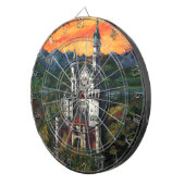 Kasteel Schloss Neuschwanstein Dartbord (Voorkant Rechts)
