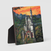 Kasteel Schloss Neuschwanstein Fotoplaat (Voorkant)