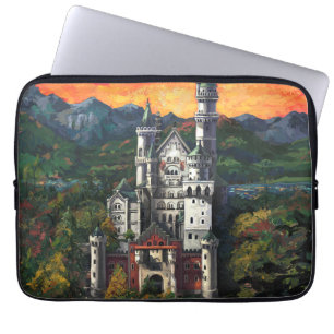 Kasteel Schloss Neuschwanstein Laptop Sleeve