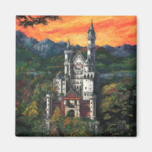 Kasteel Schloss Neuschwanstein Magneet