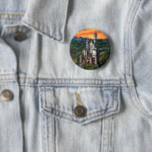 Kasteel Schloss Neuschwanstein Ronde Button 5,7 Cm (In situ)