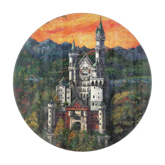 Kasteel Schloss Neuschwanstein Snijplank (Voorkant)