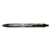 Kasteel Schloss Neuschwanstein Zwarte Inkt Pen (Achterkant)