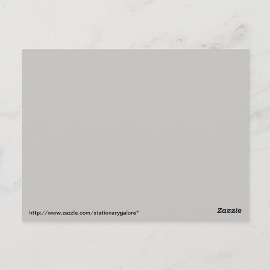 kasteel - schotland hoogland briefkaart (Achterkant)