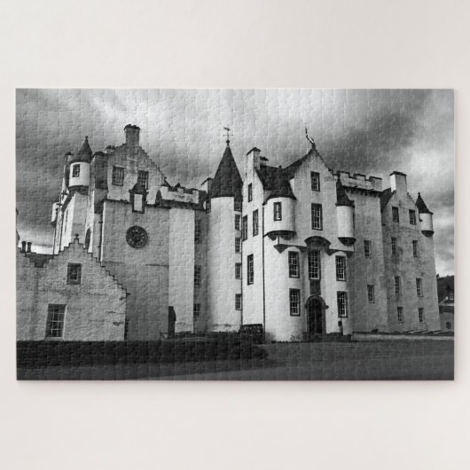 kasteel - schotland hoogland puzzel (Horizontaal)