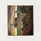 Kasteel Selfie Foto Achtergrond voor Prinses Party Wandkleed (Voorkant)