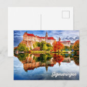 Kasteel Sigmaringen, Duitsland Briefkaart (Voorkant / Achterkant)
