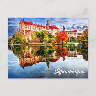 Kasteel Sigmaringen, Duitsland Briefkaart