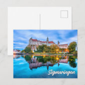 Kasteel Sigmaringen, Duitsland Briefkaart (Voorkant / Achterkant)