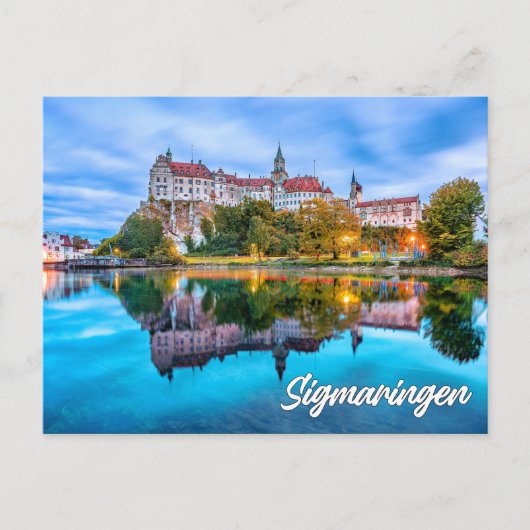 Kasteel Sigmaringen, Duitsland Briefkaart (Voorkant)