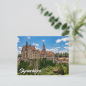 Kasteel Sigmaringen, Duitsland Briefkaart (Staand voorkant)