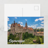 Kasteel Sigmaringen, Duitsland Briefkaart (Voorkant / Achterkant)