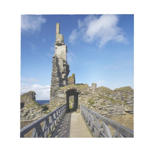 Kasteel Sinclair Girnigoe, Wick, Caithness, 2 Notitieblok (Voorkant)