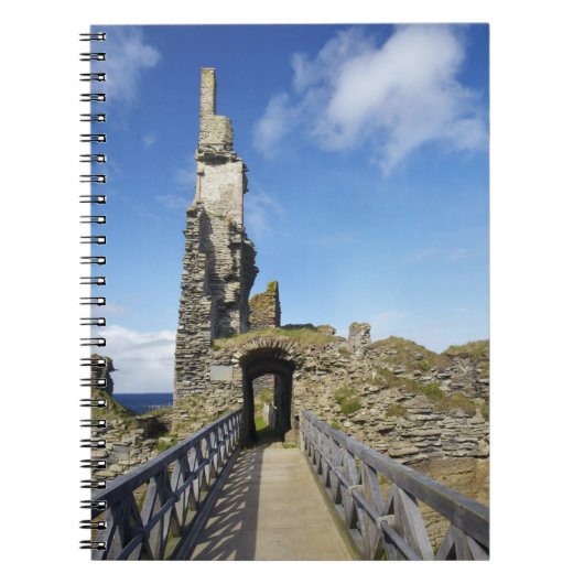 Kasteel Sinclair Girnigoe, Wick, Caithness, 2 Notitieboek (Voorkant)