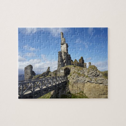 Kasteel Sinclair Girnigoe, Wick, Caithness, Legpuzzel (Horizontaal)