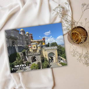Kasteel Sintra Portugal Fotografie, Reizen Feestdagenkaart