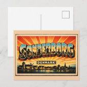 Kasteel Sønderborg Denemarken Briefkaart (Voorkant / Achterkant)