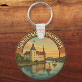 Kasteel Sønderborg Denemarken Sleutelhanger (Voorkant)