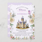  Kasteel Sprookje Verjaardagsthema met Sprookje Kaart (Voorkant / Achterkant)