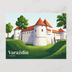 Kasteel Stari Grad Kroatië Briefkaart
