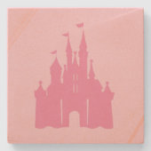 Kasteel Steen Coaster Stenen Onderzetter (Voorkant)