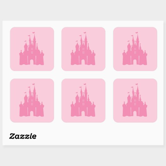 Kasteel Sticker (Vel)