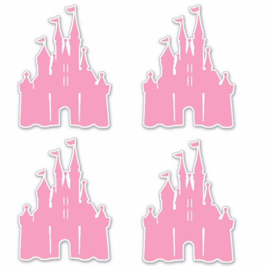 Kasteel Sticker (Voorkant)