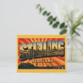 Kasteel Stirling Schotland Briefkaart (Staand voorkant)