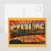 Kasteel Stirling Schotland Briefkaart (Voorkant / Achterkant)