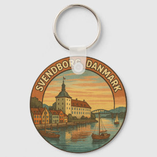 Kasteel Svendborg Denemarken Sleutelhanger