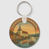 Kasteel Svendborg Denemarken Sleutelhanger (Achterkant)